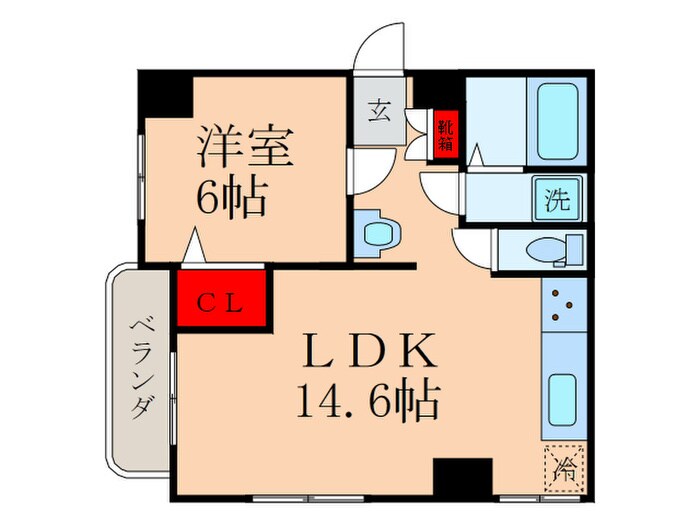 ＫＤハイムの物件間取画像