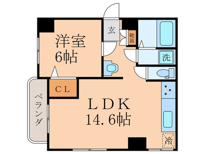 ＫＤハイムの物件間取画像