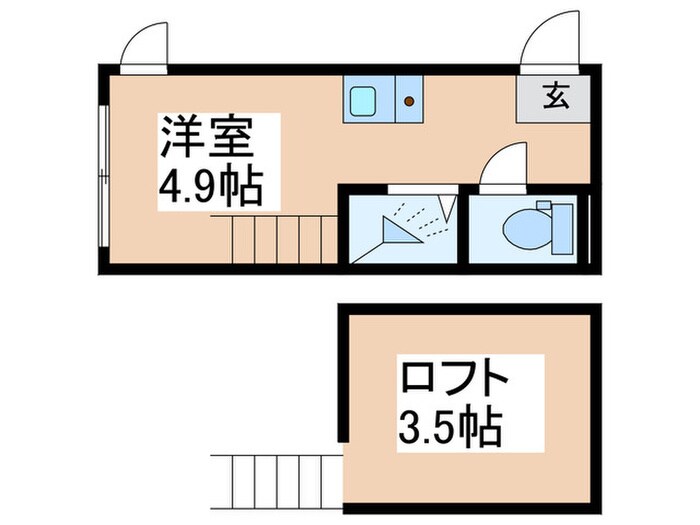 物件間取画像