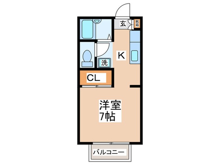 ペルレⅡの物件間取画像