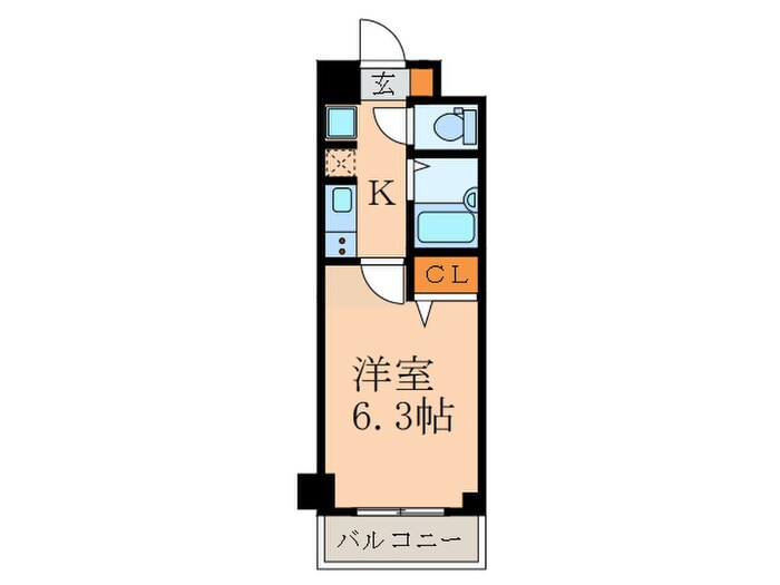 レジディア上落合の物件間取画像