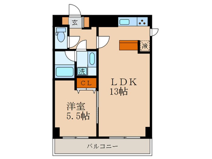 レジディア上落合の物件間取画像