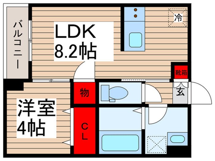 つばめハウス市川の物件間取画像