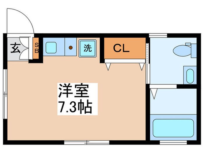 Ｂ－オアシス四つ木の物件間取画像