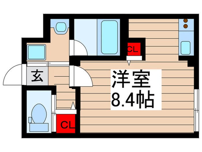 PARKSIDE　RESIDENCE　GYOTOKUの物件間取画像