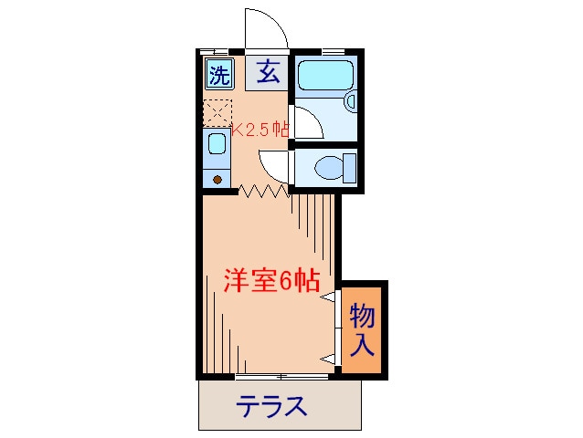 物件間取画像