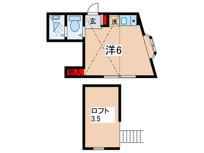 物件間取画像