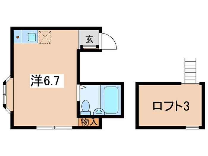 物件間取画像