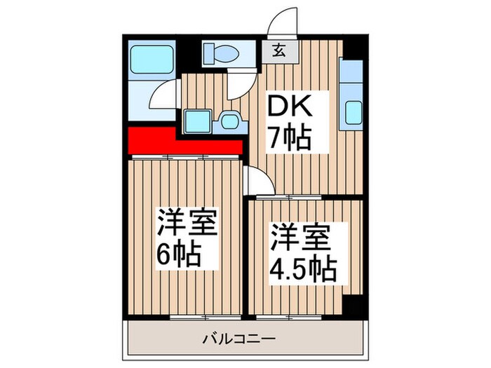 物件間取画像