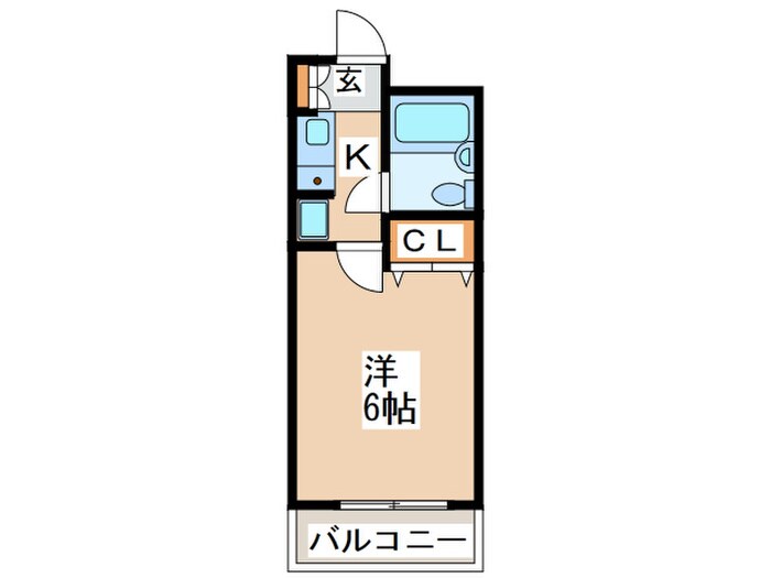 ダイアパレス淵野辺Ⅱ(208)の物件間取画像