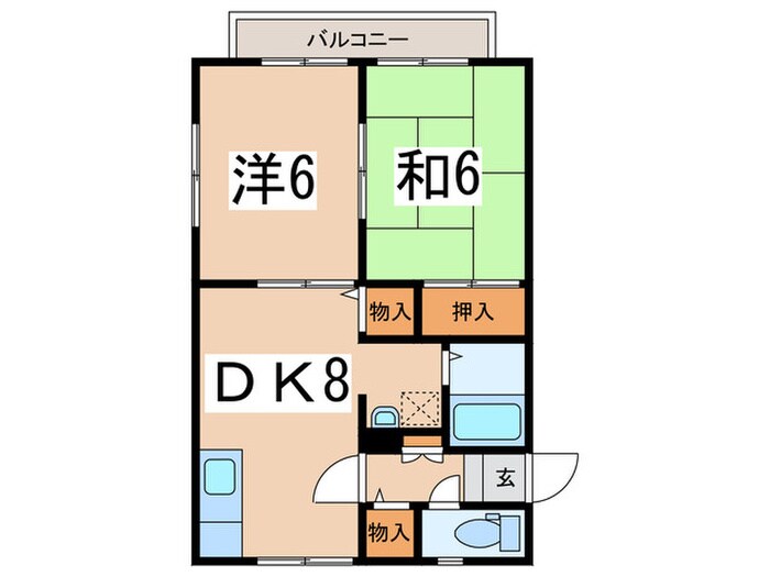 サンライフ鎌倉の物件間取画像