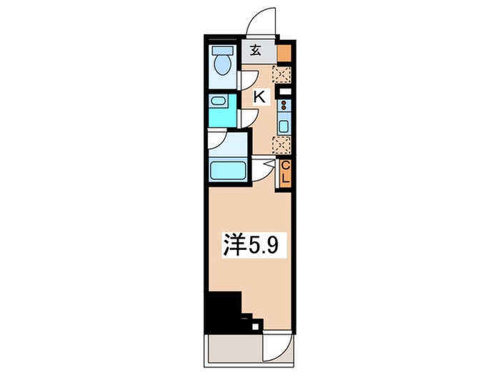 BandoubashiRentalApartmentの物件間取画像