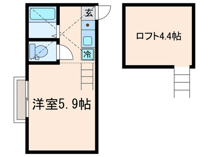 G・Aヒルズ武蔵小杉の物件間取画像