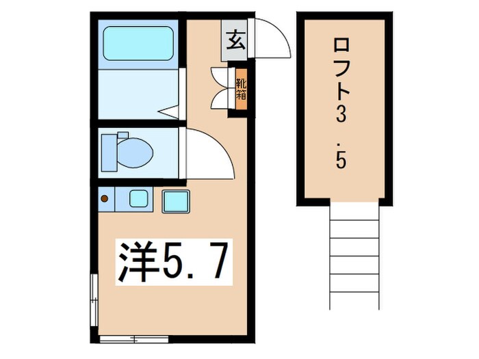 カサベルテ西戸部の物件間取画像