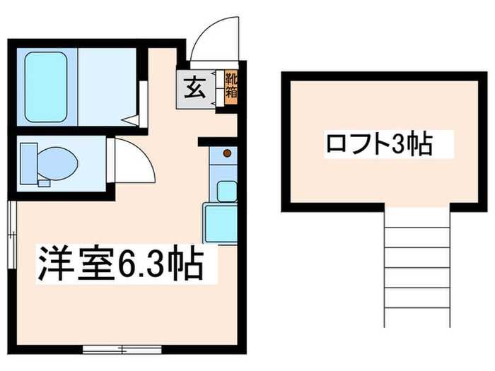 カサベルテ西戸部の物件間取画像
