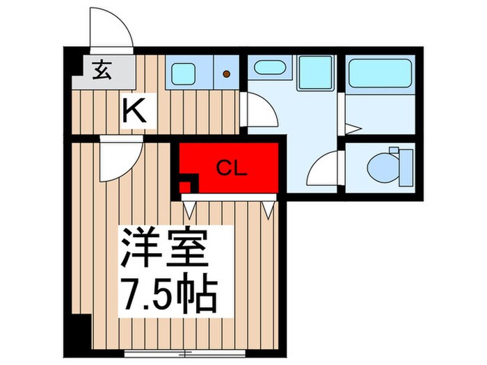 Ｂ ２ｎｄ蕨の物件間取画像