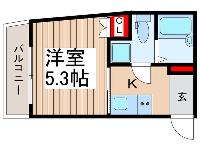 サンティエの物件間取画像