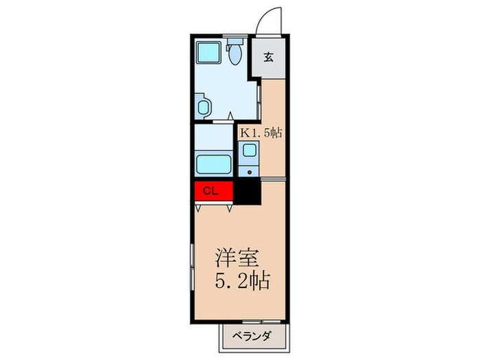 カーサ・コスタ富士見台の物件間取画像