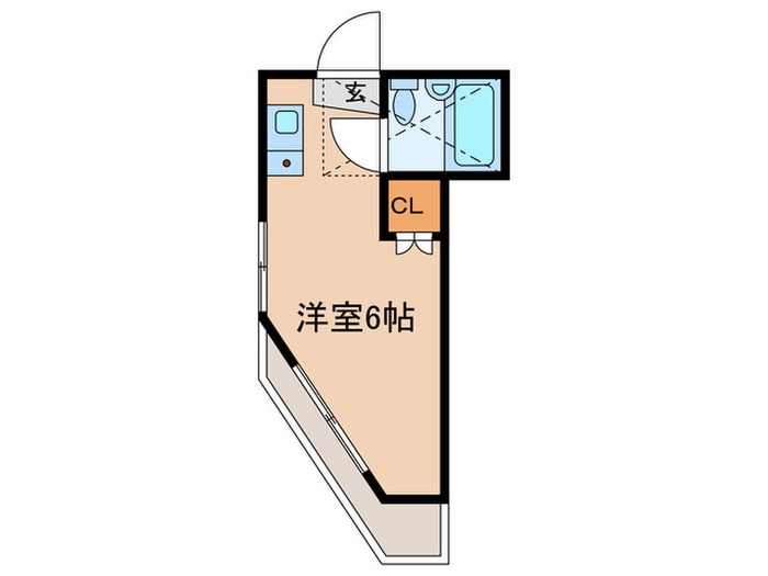 サンハイツ羽沢の物件間取画像