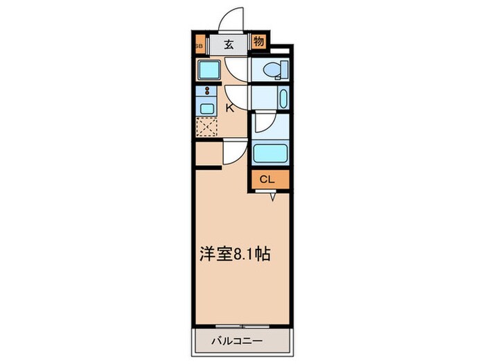 ＤＩＰＳ成増(307)の物件間取画像