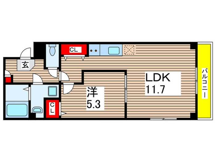 Ｅｍｉｇｒａｎｔの物件間取画像