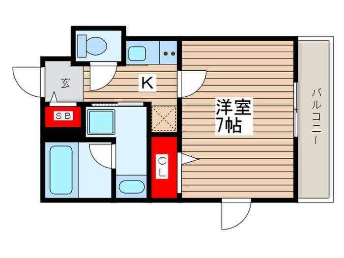 DIPS墨田EASTⅡの物件間取画像