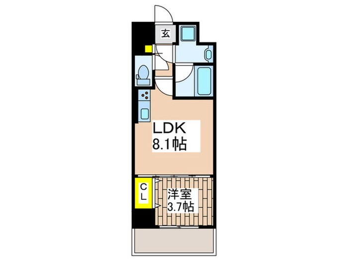 Lespedezaの物件間取画像