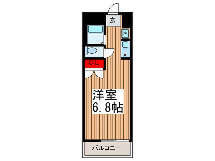 プライムシティ蕨の物件間取画像