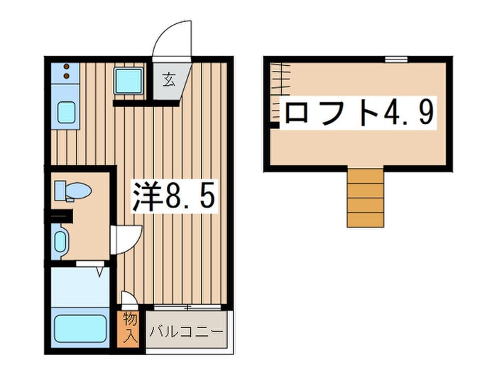 ＲｅＸＡＭ中央林間の物件間取画像