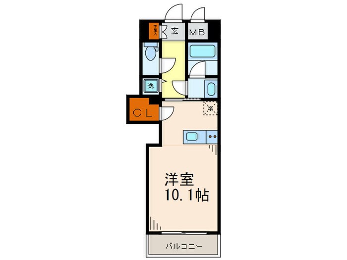 シエル　ブルーの物件間取画像