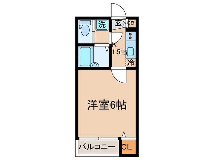 曙レジデンスの物件間取画像