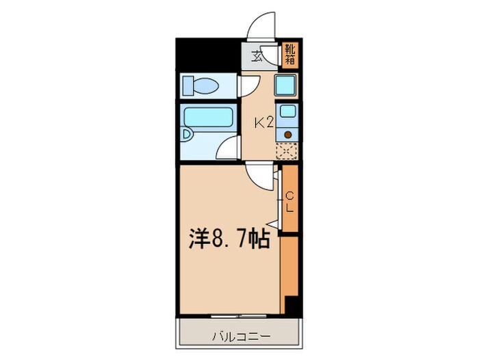 協和高輪マンションの物件間取画像