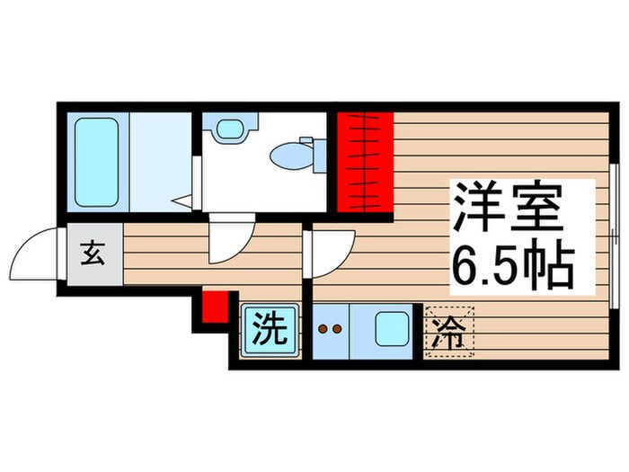 カインドネス亀有の物件間取画像