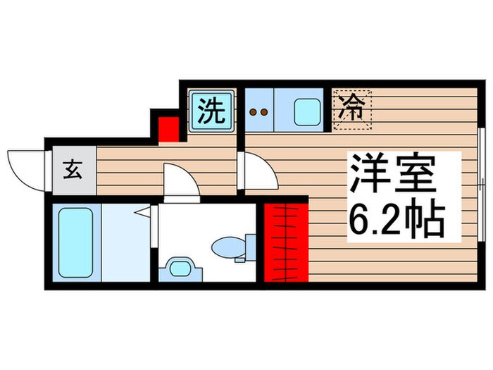 カインドネス亀有の物件間取画像