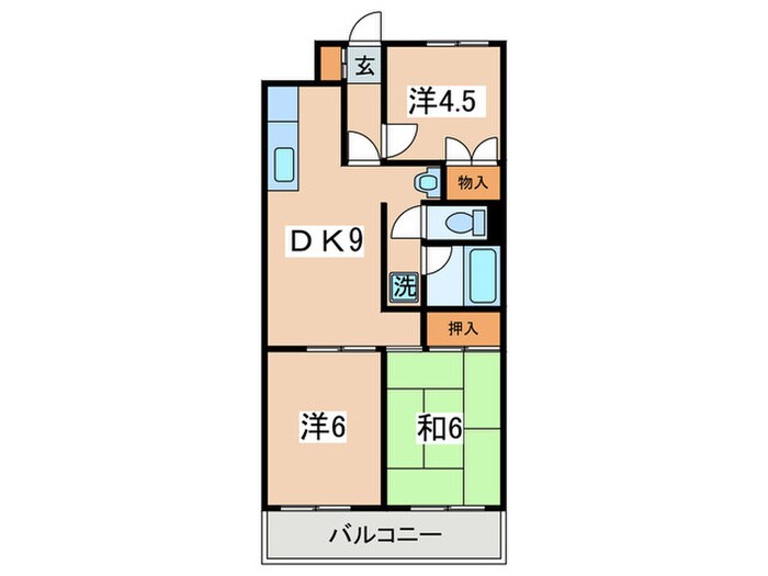 サンクレスト宮崎台の物件間取画像