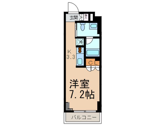 レジディア渋谷の物件間取画像