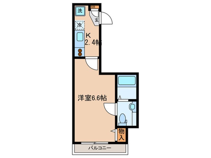 プレジオ南大塚の物件間取画像