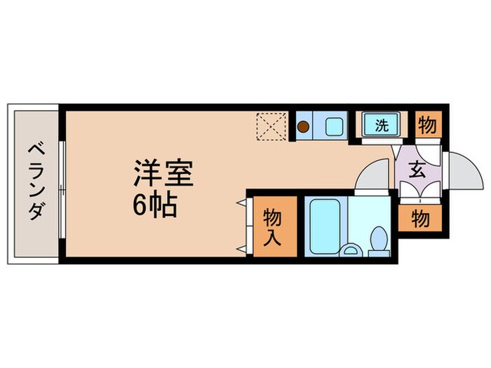 ジョイフル大山の物件間取画像