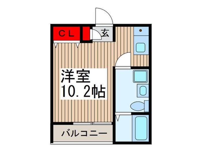 宿篠葉の物件間取画像