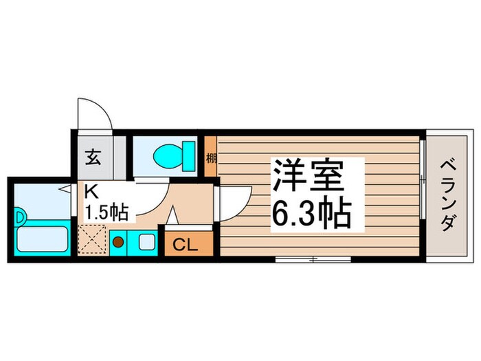 トラスワンの物件間取画像