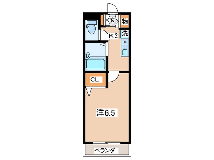 すみれマンションの物件間取画像