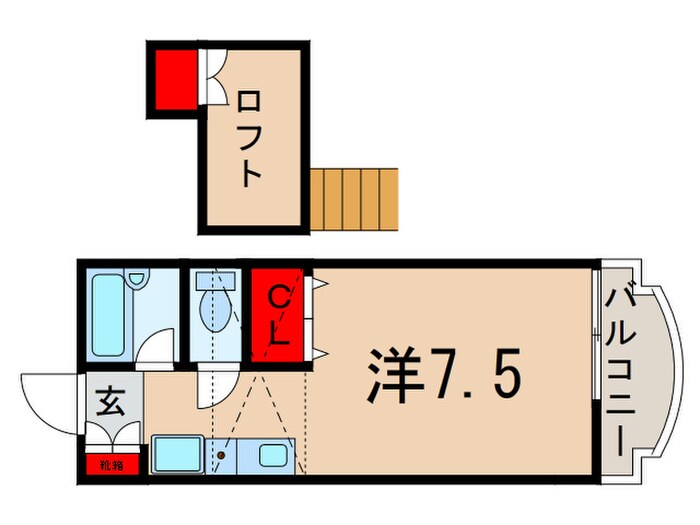 キャノピー石神井の物件間取画像