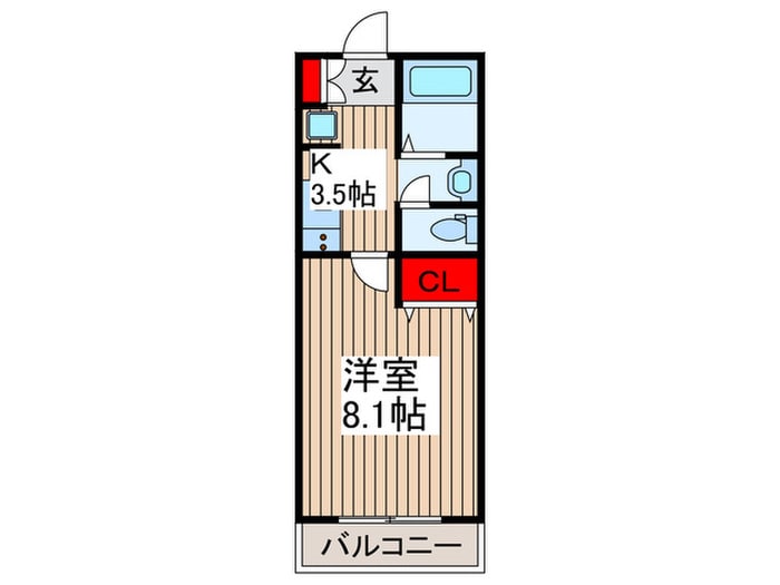 キャメル日進Ⅲの物件間取画像