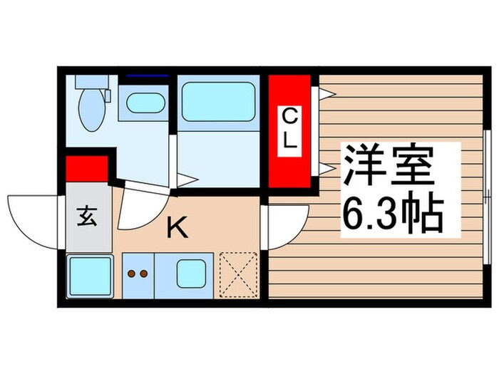仮)北野新築AP5の物件間取画像