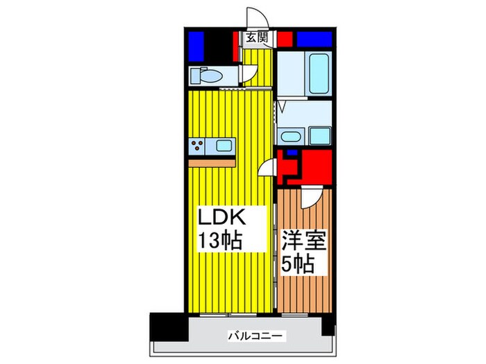 メルシーペール上落合の物件間取画像