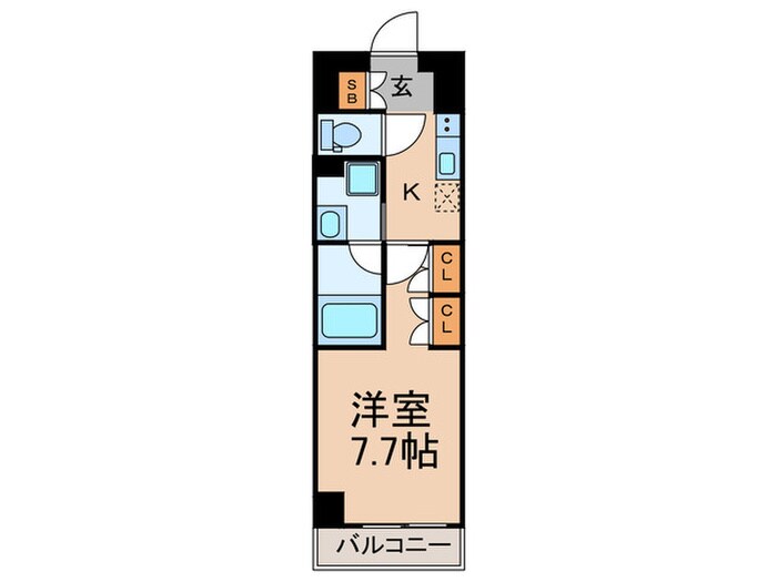 ＡＲＫＭＡＲＫ新宿西落合の物件間取画像