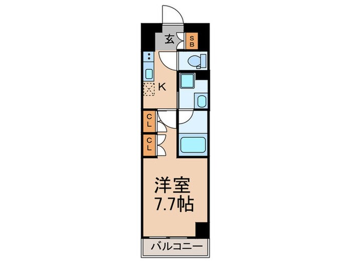 ＡＲＫＭＡＲＫ新宿西落合の物件間取画像