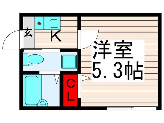 アクロスの物件間取画像