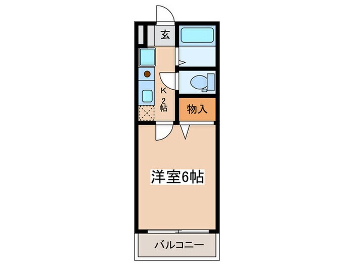 ビラ５１０　Ｎｏ.６の物件間取画像