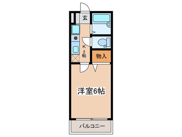 ビラ５１０　Ｎｏ.６の物件間取画像